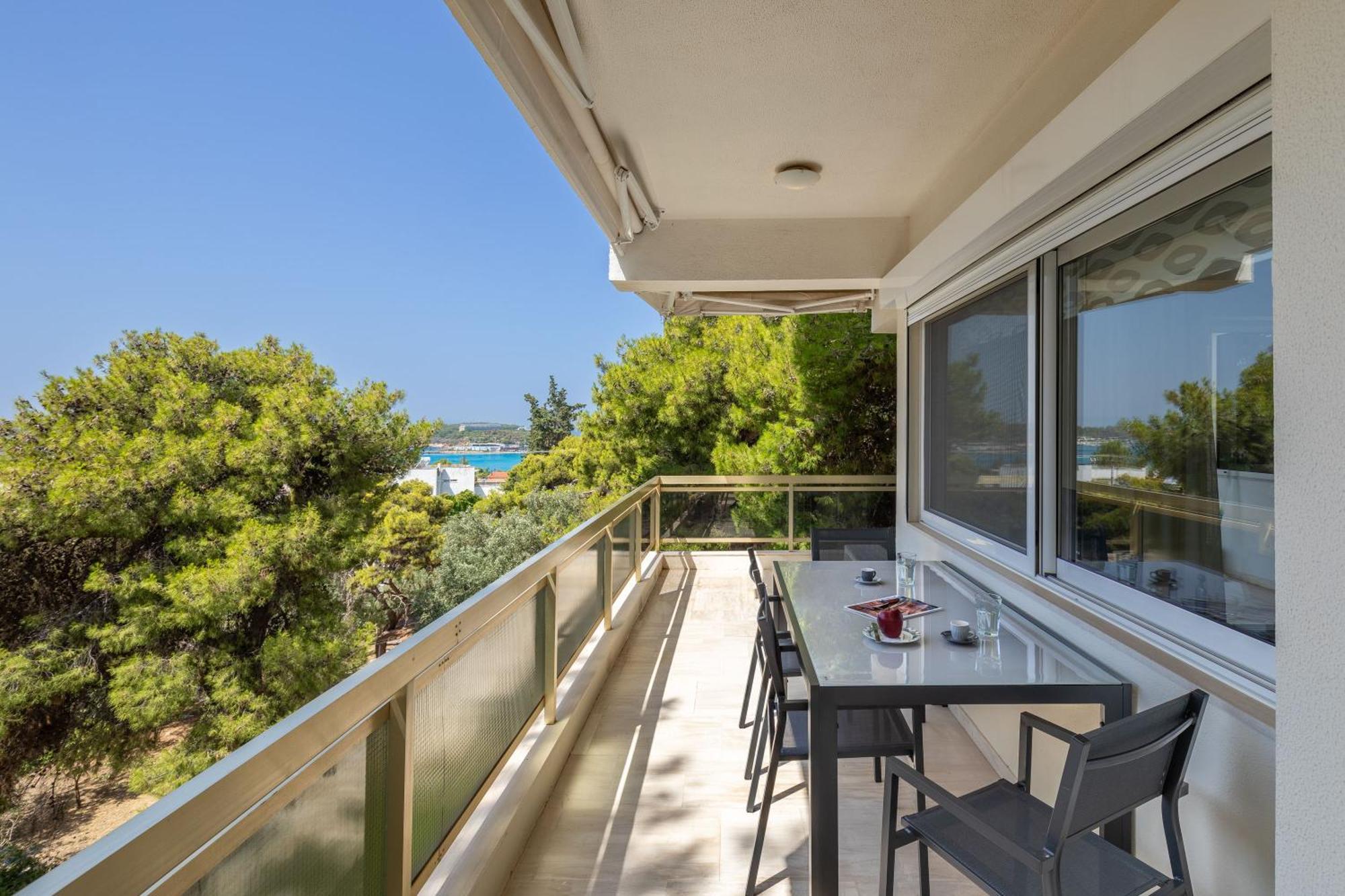 Relux Sea View 2 Bedroom Apartment By Blupine Ateny Zewnętrze zdjęcie