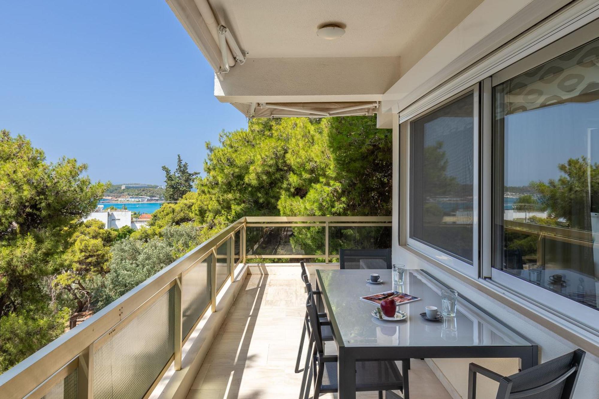 Relux Sea View 2 Bedroom Apartment By Blupine Ateny Zewnętrze zdjęcie